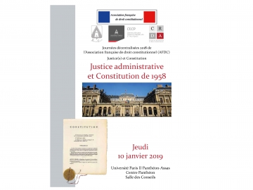 Justice administrative et Constitution de 1958