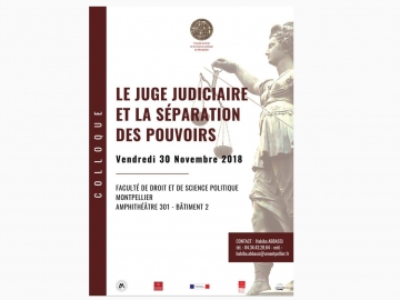 Le juge judiciaire et la séparation des pouvoirs