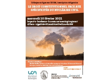 Le droit constitutionnel face au nucléaire civil