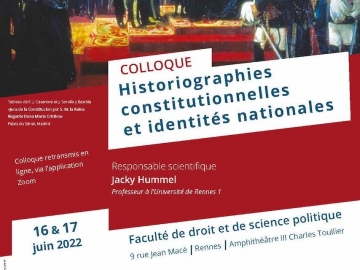 Historiographies constitutionnelles et identités nationales