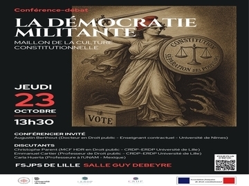 La démocratie militante. Maillon de la culture constitutionnelle. 