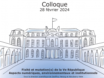 Fixité et mutation(s) de la Ve République
Aspects numériques, environnementaux et institutionnels