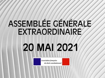 Assemblée générale extraordinaire du 20 mai 2021