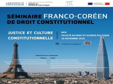 Séminaire franco-coréen de droit constitutionnel. Justice et culture constitutionnelle